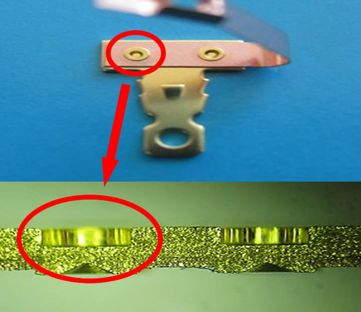 Riveting For Special Shape Materials