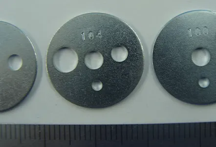 Spcc Galvanized Oiler Valve Plate